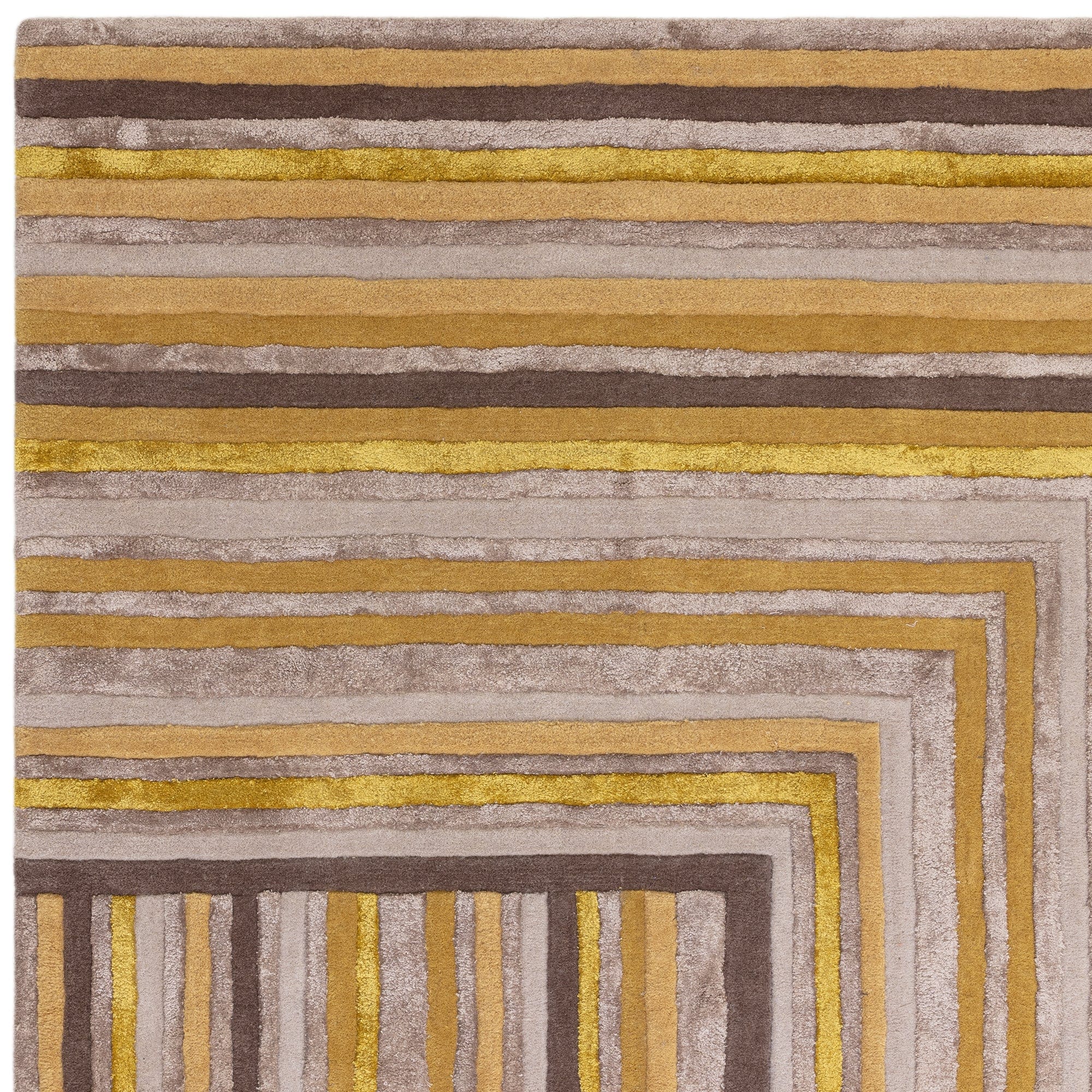 Atmacha Home And Living Rug Matrix Network Gold Rug MAX79