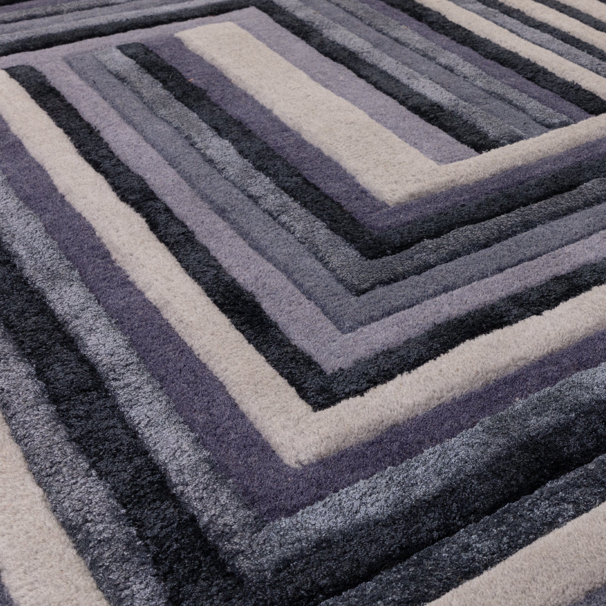 Atmacha Home And Living Rug Matrix Network Indigo Rug MAX81