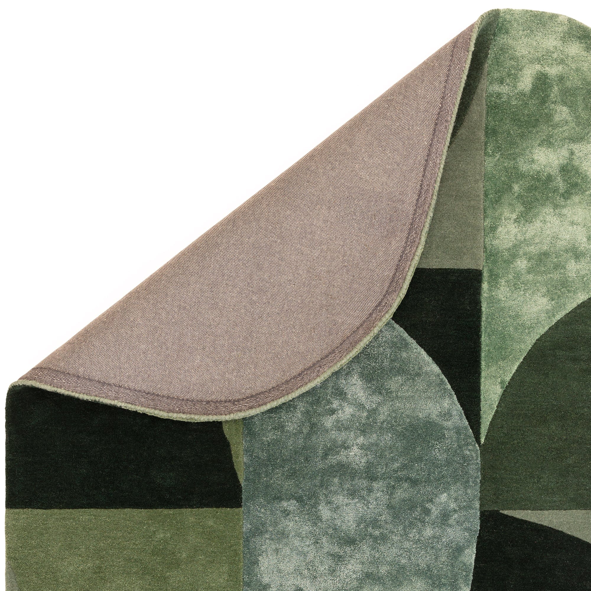 Atmacha Home And Living Rug Matrix Oval Forest Rug MAX75