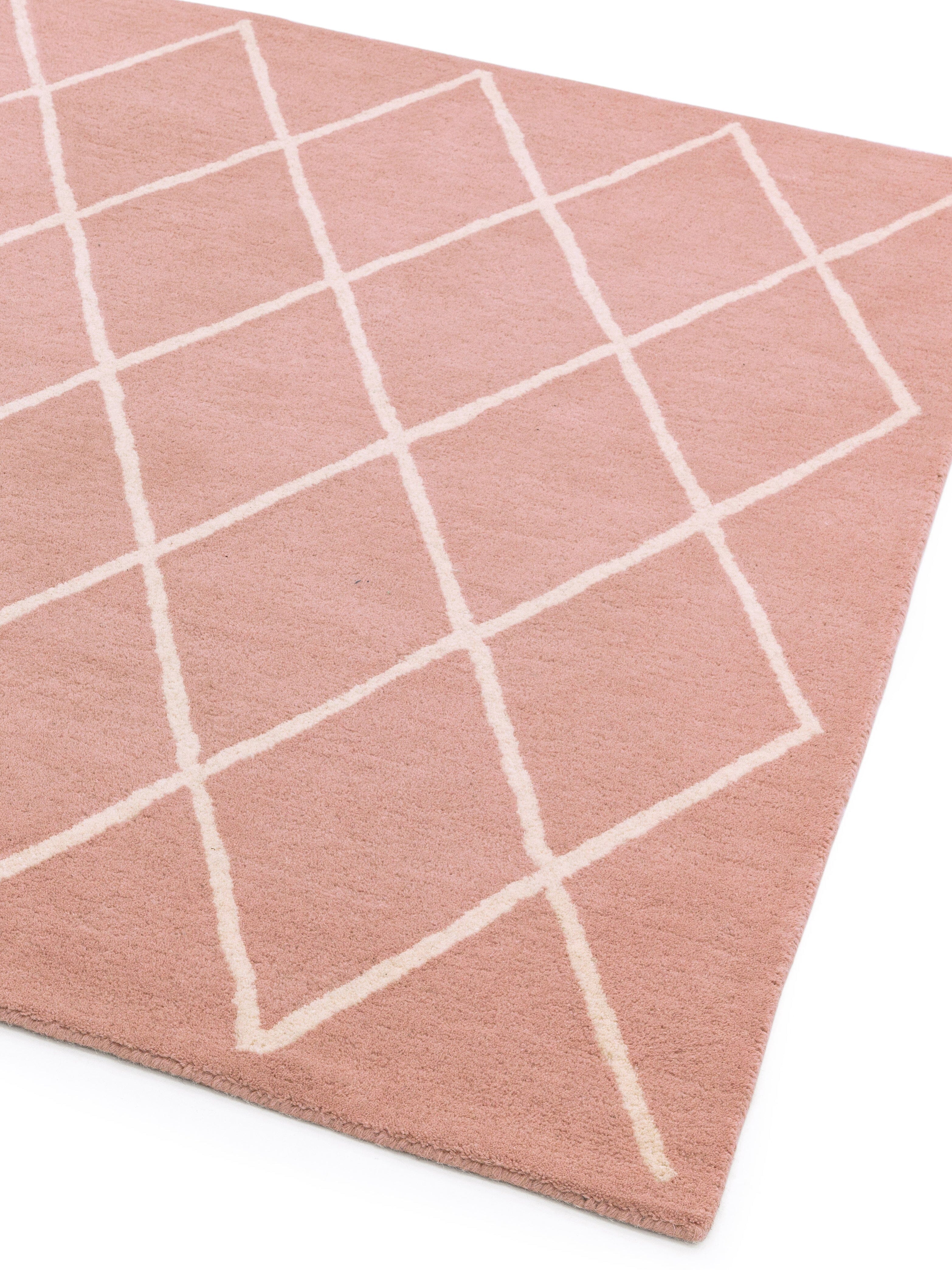 Home Lloyd -  Rug Albany Diamond Pink Modern Rug