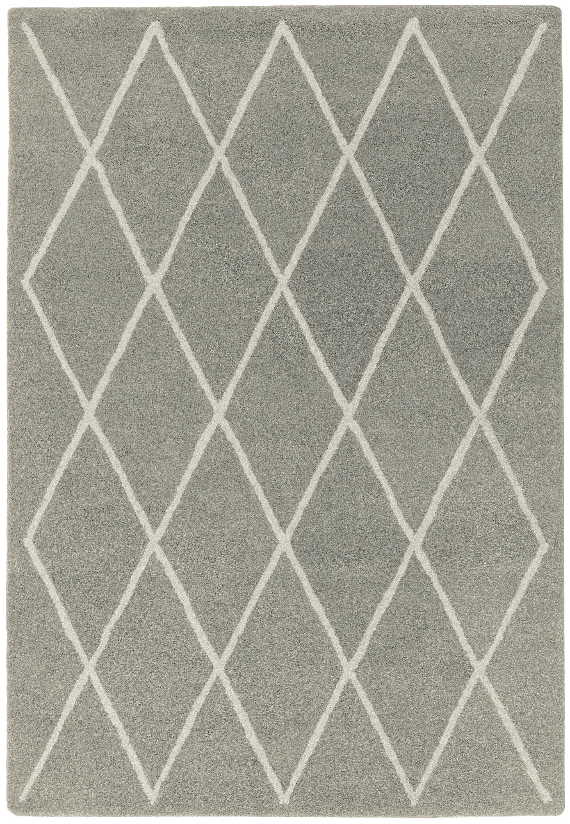 Home Lloyd -  Rug Albany Diamond Silver Modern Rug