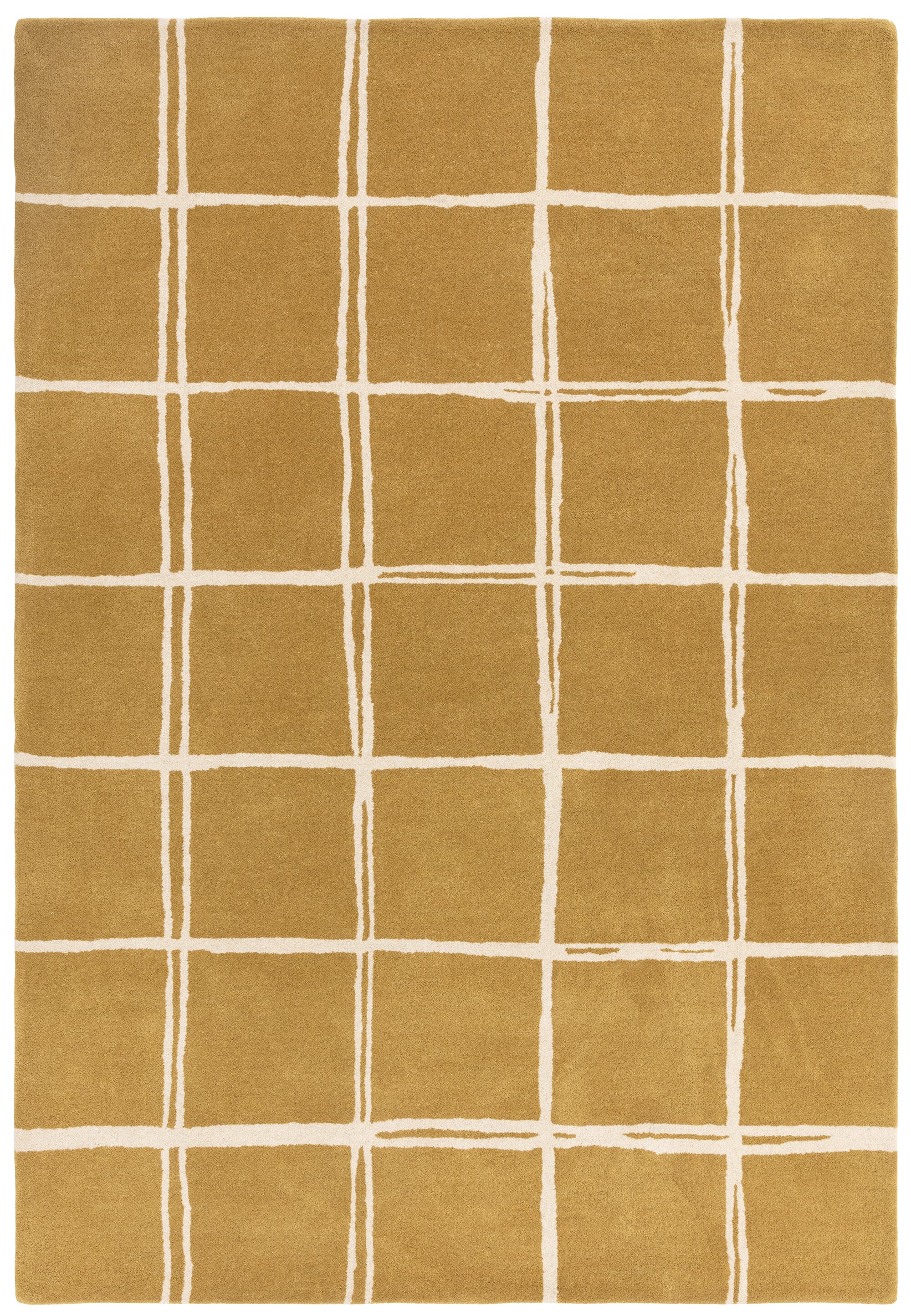 Home Lloyd -  Rug Albany Grid Gold Rug Modern Rug