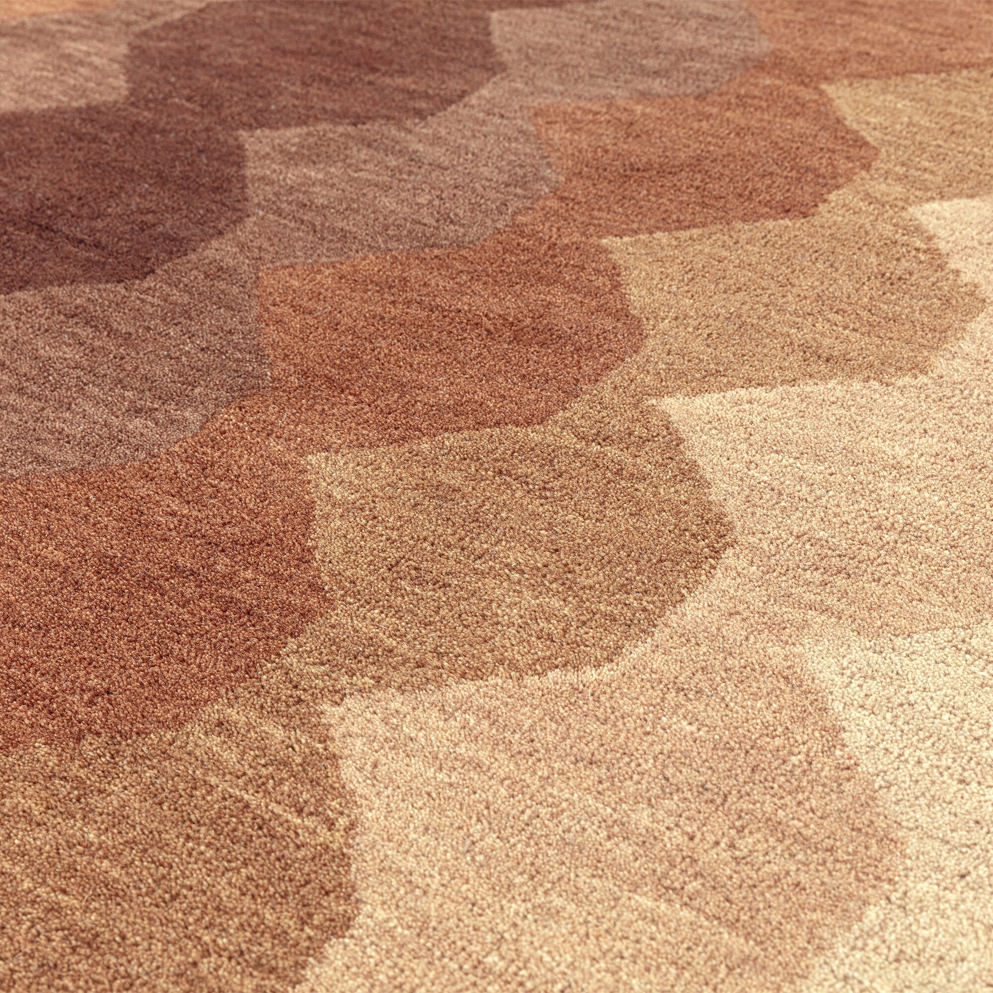 Home Lloyd -  Rug Hive Rust Modern Rug