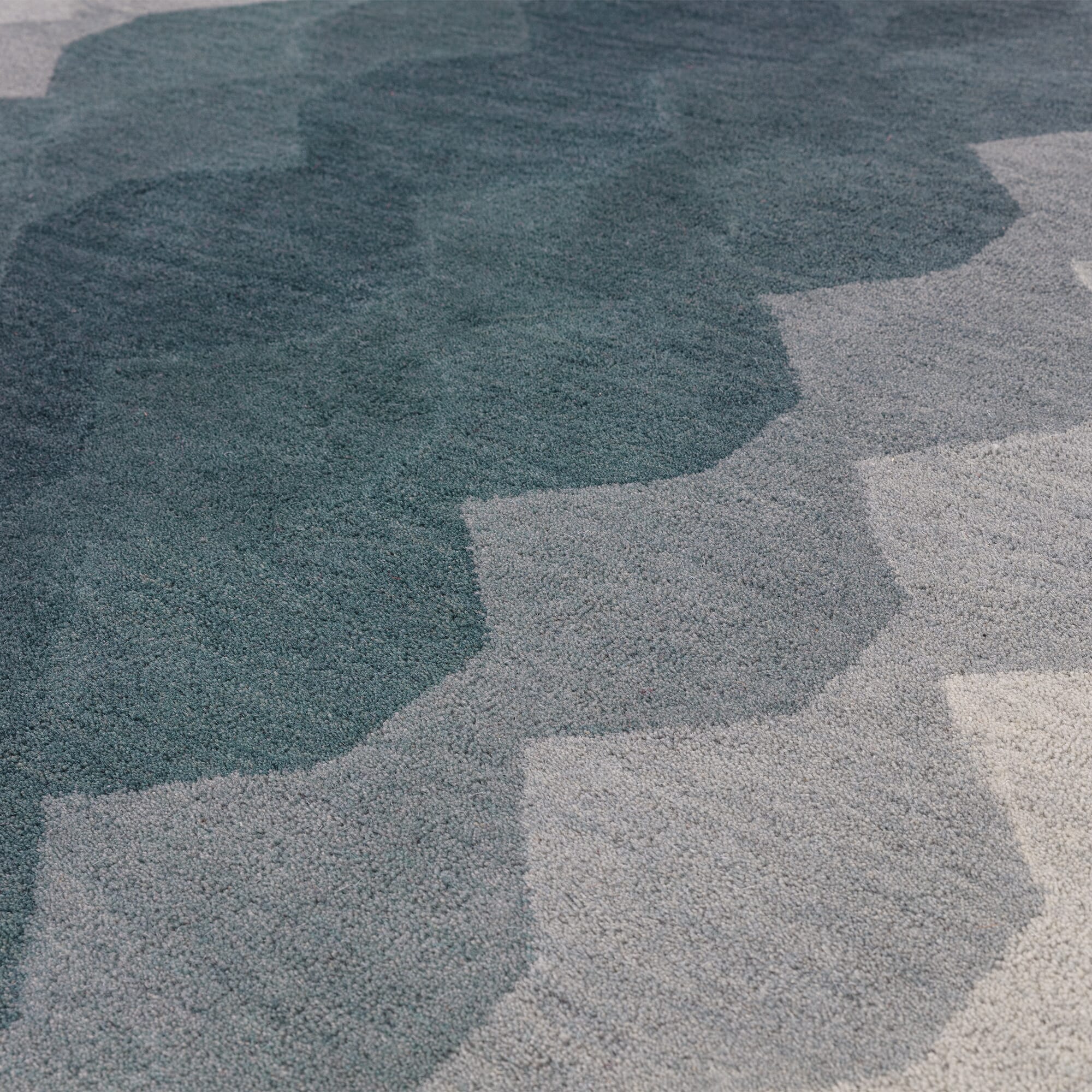 Home Lloyd -  Rug Hive Teal Modern Rug
