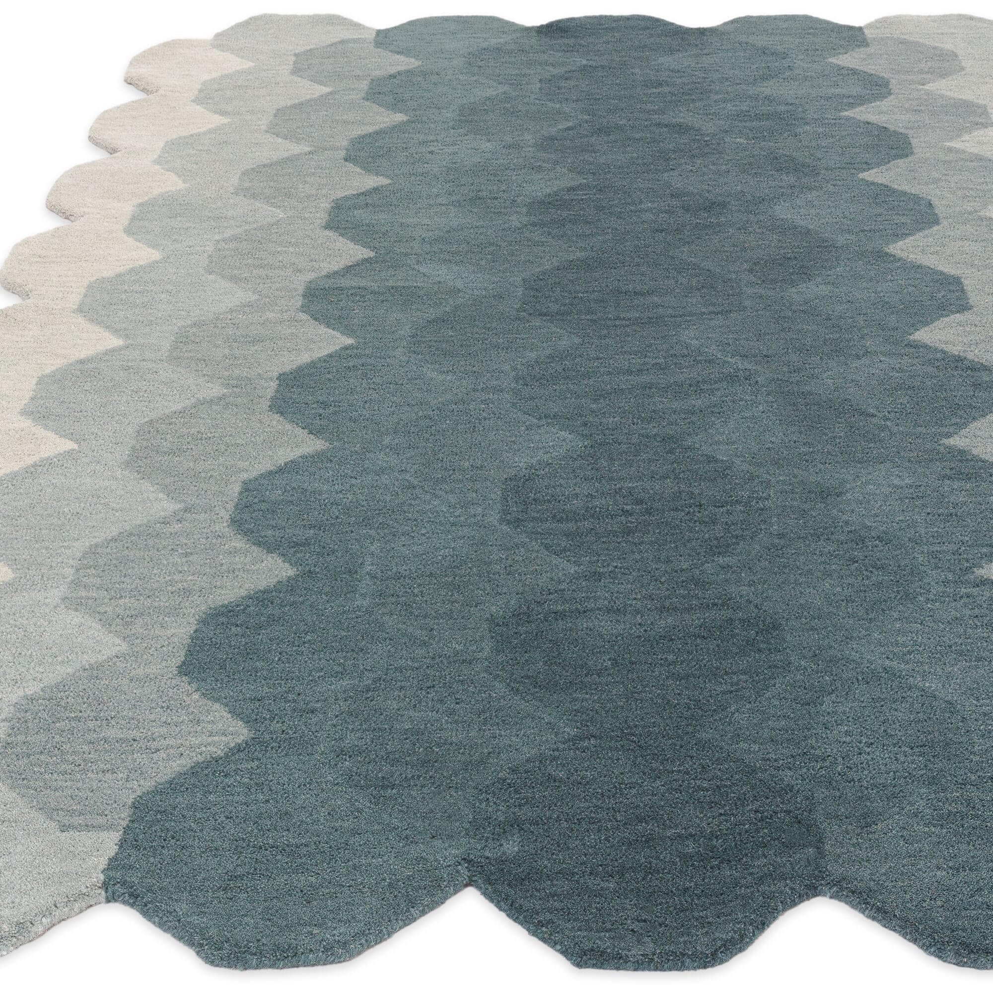 Home Lloyd -  Rug Hive Teal Modern Rug