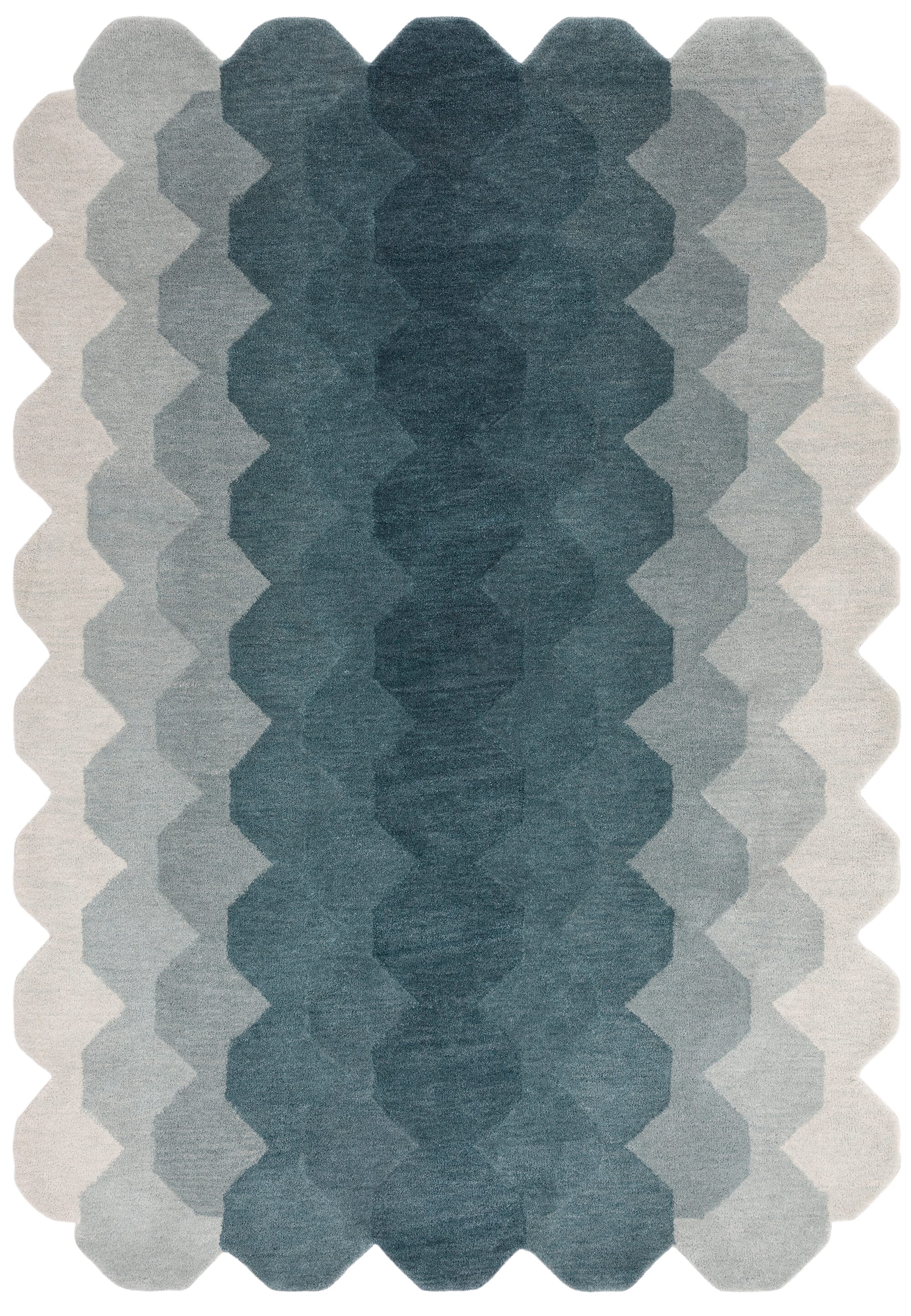 Home Lloyd -  Rug Hive Teal Modern Rug